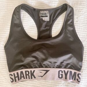 Gymshark Grey and Pink Bra